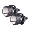 Sanvi Hot Sale S8 2pcs Bi LED Projector Lens Headlights 40w 12v 6000k in Car/Motorcycle Auto Lighting System Universal Fitting Highh Brightness LED He