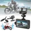 MT18B 3'' 140Â¬âˆž HD Driving Recorder Car DVR Camcorder Dual Cam Action Camera Motorcycle Video Recorder Motorcycle Video Recorder built in 32GB