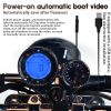 MT24 3' Motorcycle Sprint Cam Motorcycle DVR Dual 1080P Waterproof Camera SONY Sensor Recorder GPS/WiFi Night Vision Driving Recorder built in 32GB