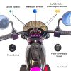 Kids Ride On Motorcycle Toy; 3-Wheel Chopper Motorbike with LED Colorful Headlights Horn; Pink 6V Battery Powered Riding on Electric Harley Motorcycle