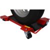 Motorcycle Center Stand Move Dolly; Motorcycle Scooter Mover 500lbs