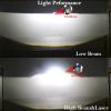 SANVI 3 Inches Bi LED&Laser Projector Lens Headlight 67W 6000k 26000Lux Car Headlamp With Hella G3 G5 Bracket Car Light accessory