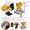 124pcs Auto Dent Puller Kit; Adjustable Width Dent Remover Tools Golden Lifter & Glue Gun for Automobile Body Motorcycle Refrigerator& Small Ding Hail