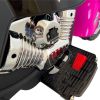 Kids Ride On Motorcycle Toy; 3-Wheel Chopper Motorbike with LED Colorful Headlights Horn; Pink 6V Battery Powered Riding on Electric Harley Motorcycle