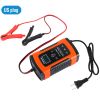 Car Battery Charger 12V 5A LCD Intelligent Auto Motorcycle Boat ATV Recover Pulse Repair