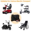 Scooter Protective Cover Waterproof Motorcycle Mobility Wheelchair Shelter Protector with Storage Bag