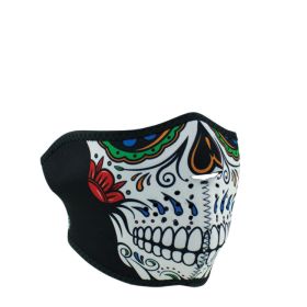 WNFM413H ZAN&reg; Half Mask- Neoprene- Muerte Skull