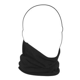 WFMFN114 ZAN&reg; Neck Gaiter- Microfleece- Black