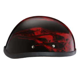 Novelty Eagle (Color: Skull Flames Red, size: L)