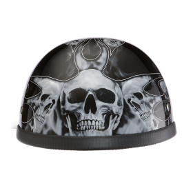 Novelty Eagle (Color: Skull Flames Silver, size: S)