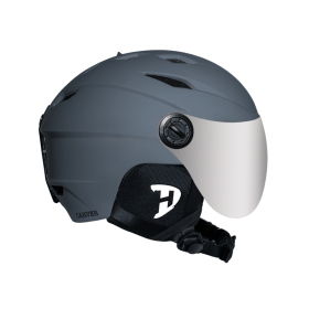 Daytona Helmets Carver W/ Shield (Color: Dull Grey, size: S)