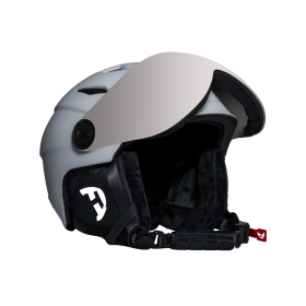 Daytona Helmets Carver W/ Shield (Color: Dull Chalk White, size: M)