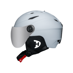 Daytona Helmets Carver W/ Shield (Color: Dull Chalk White, size: L)