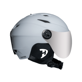 Daytona Helmets Carver W/ Shield (Color: Dull Chalk White, size: S)