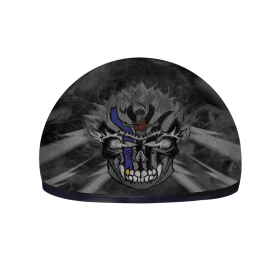 D.O.T. Daytona Skull Cap (Color: Thunder, size: 2XS)