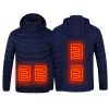 Male And Female Lightweight Electric Padded Jacket Usb Constant Temperature Electric Heating Padded Jacket