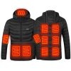 Male And Female Lightweight Electric Padded Jacket Usb Constant Temperature Electric Heating Padded Jacket