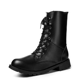 New Arrival Combat Military Boots Women's Motorcycle Gothic Punk Combat lovers Boots Female Shoes rtg56 (Color: Black, size: 10)