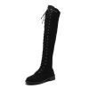 New Sexy Ladies Lace-up Over The Knee Boots Womens Plus Size Boots Shoes for Women Motorcycle Boots Winter Boots Punk Shoes998