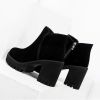 Botas Mujer Fashion Women Boots Square Heel Platforms Zapatos Mujer Thigh High Pump Boots Motorcycle Shoes