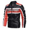 New Mens Motorcycle Bomber Jackets Male Autumn Winter PU Leather Slim Fit Biker Jacket Coat Man Faux Coats Outdoor