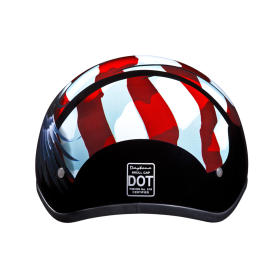 D.O.T. Daytona Skull Cap (Color: Freedom, size: S)