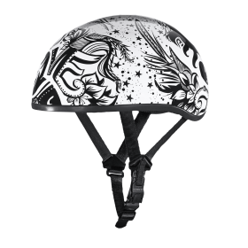 D.O.T. Daytona Skull Cap (Color: Lovesee, size: XS)