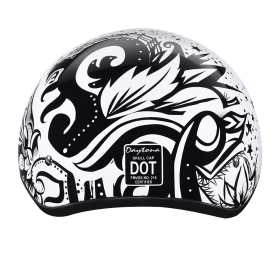 D.O.T. Daytona Skull Cap (Color: Lovesee, size: M)