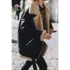 Autumn Winter Women Fashion Warm Fur Coat Casual Style Zipper Motorcycle Leather Coat Jacket Winter Outwear