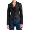 Womens Faux Leather Motorcycle Jacket