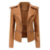 Classic Faux Leather Motorcycle Jacket